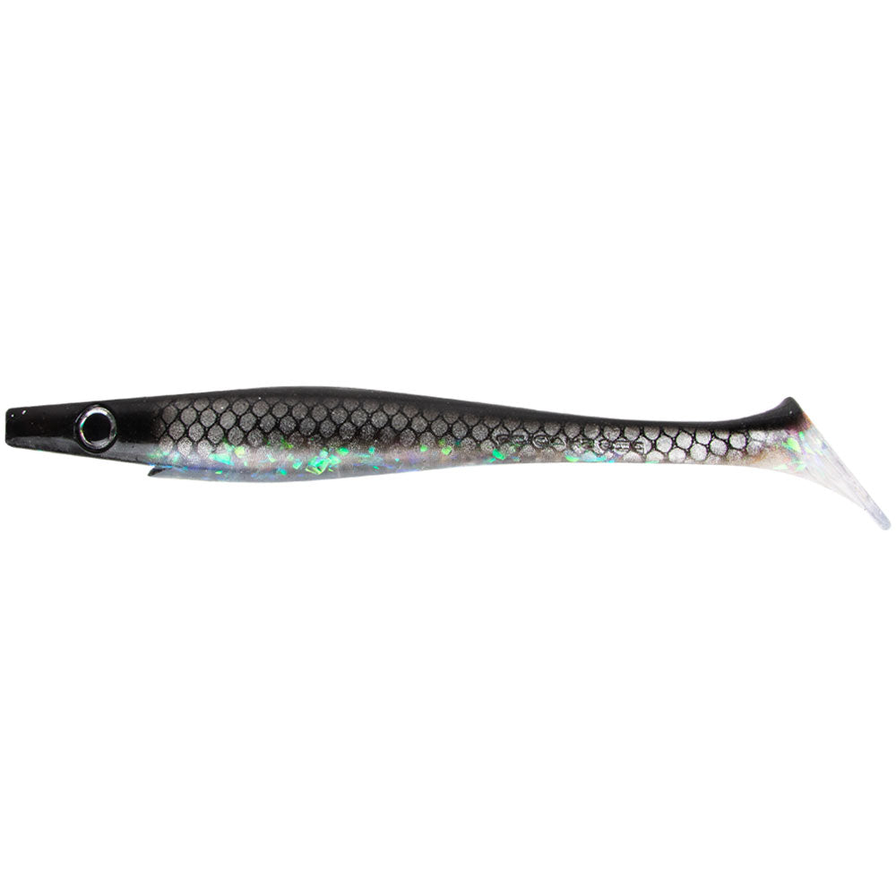 Strike Pro The Pig Shad Junior 8 20 cm Midnight Shiner