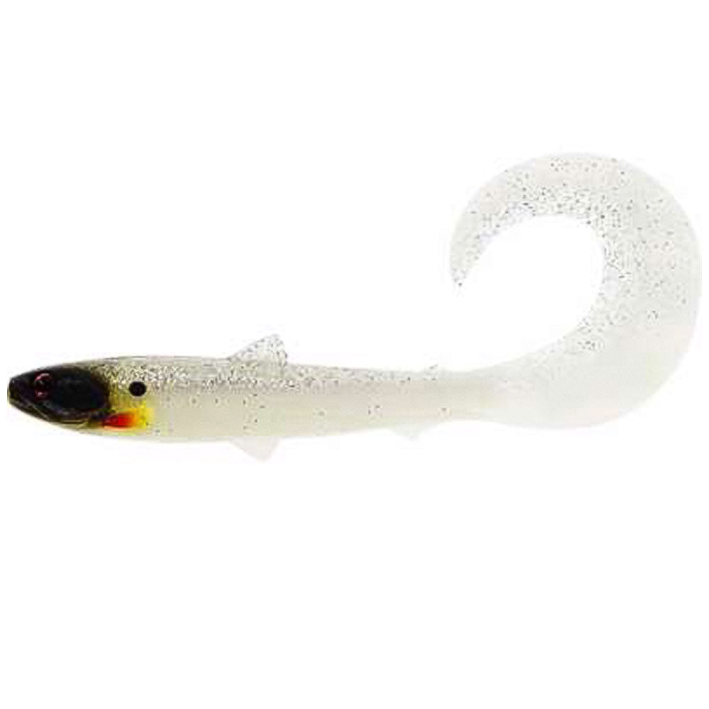 Westin BullTeez Curltail 1 Stueck 21 cm Glow Ghost Hunter