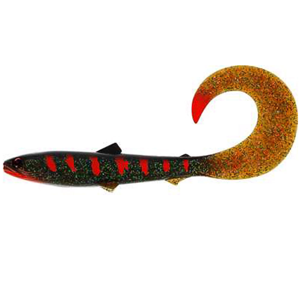 Westin BullTeez Curltail 1 Stueck 21 cm Motoroil Blood