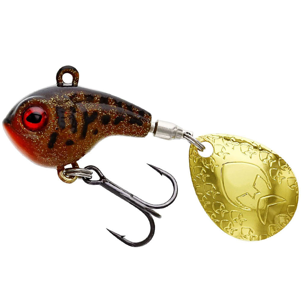 Westin DropBite Spin Tail Jig 2,6 cm 8 g Motoroil Burbot