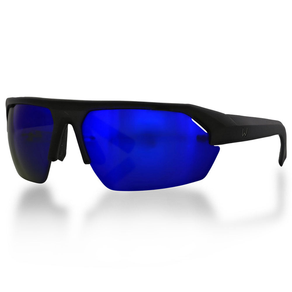 Westin-W6-Sport-Polarisationsbrille-Matte-Black-LB-Smoke-LM-Blue-AR-Blue