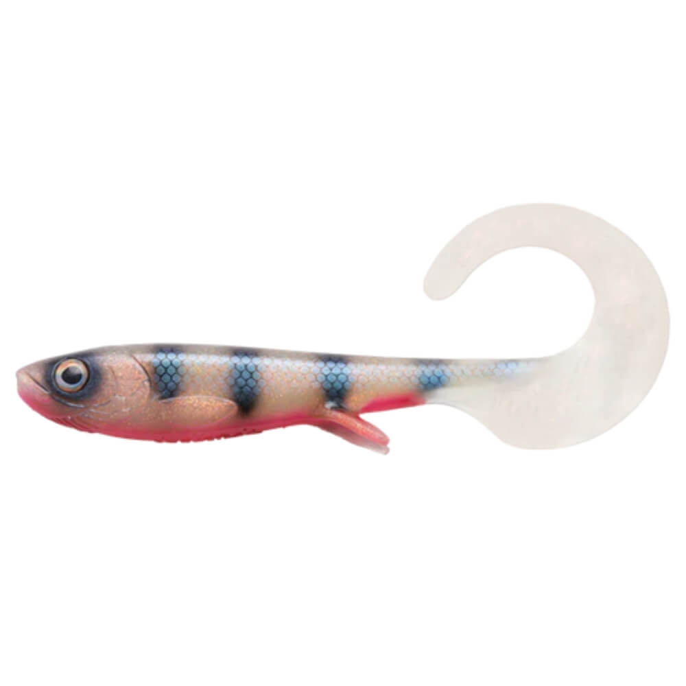 Wolfcreek Lures Wolfcreek Curly / Pike & Musky 22 cm Striped Ghost UV