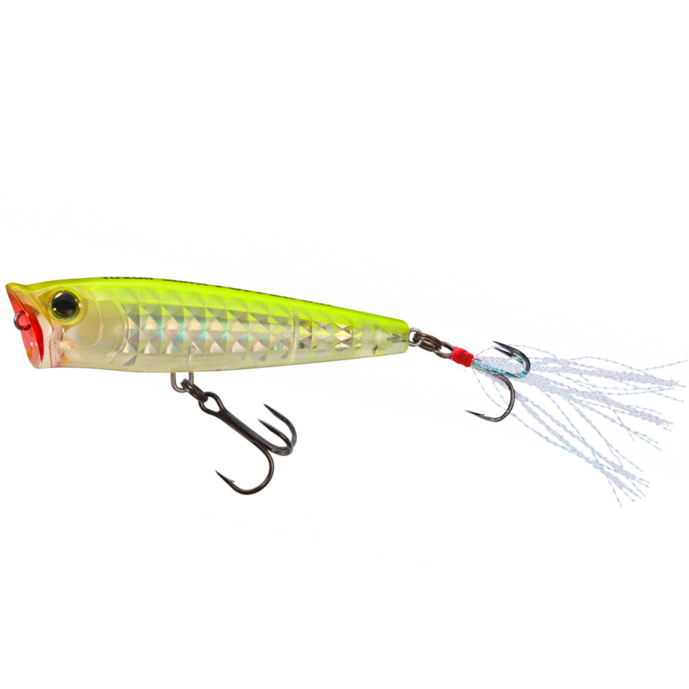 Yo Zuri 3DR X Popper 65F Prism Chartreuse Silver