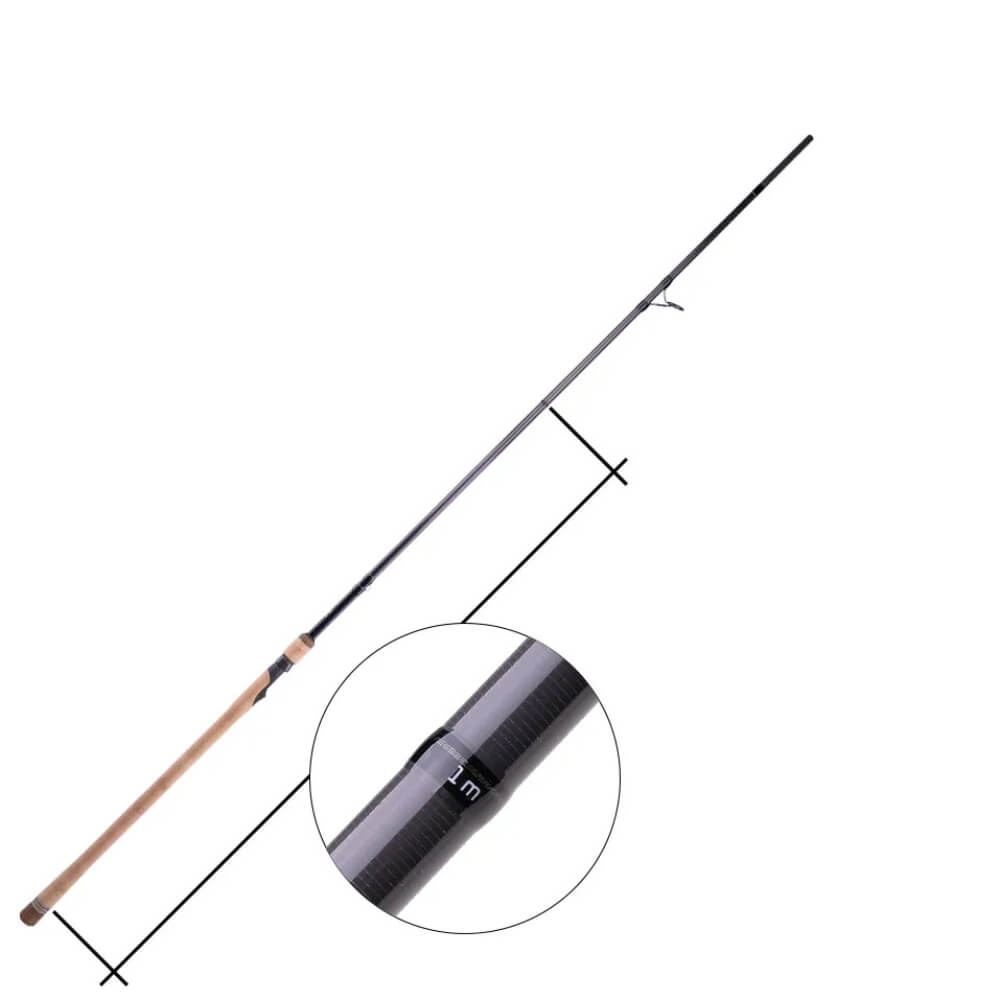 Zeck Baitjigger 2,40 m / 2,70 m / 3,00 m Messpunkt 1 Meter