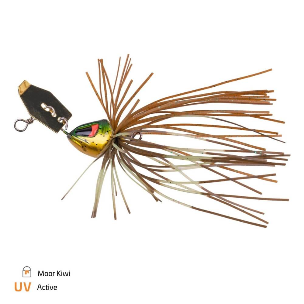 Zeck Barsch-Alarm Chatter-Rushka 5 g / 7,5 g / 10 g / 12,5 g / 15 g / Moor Kiwi