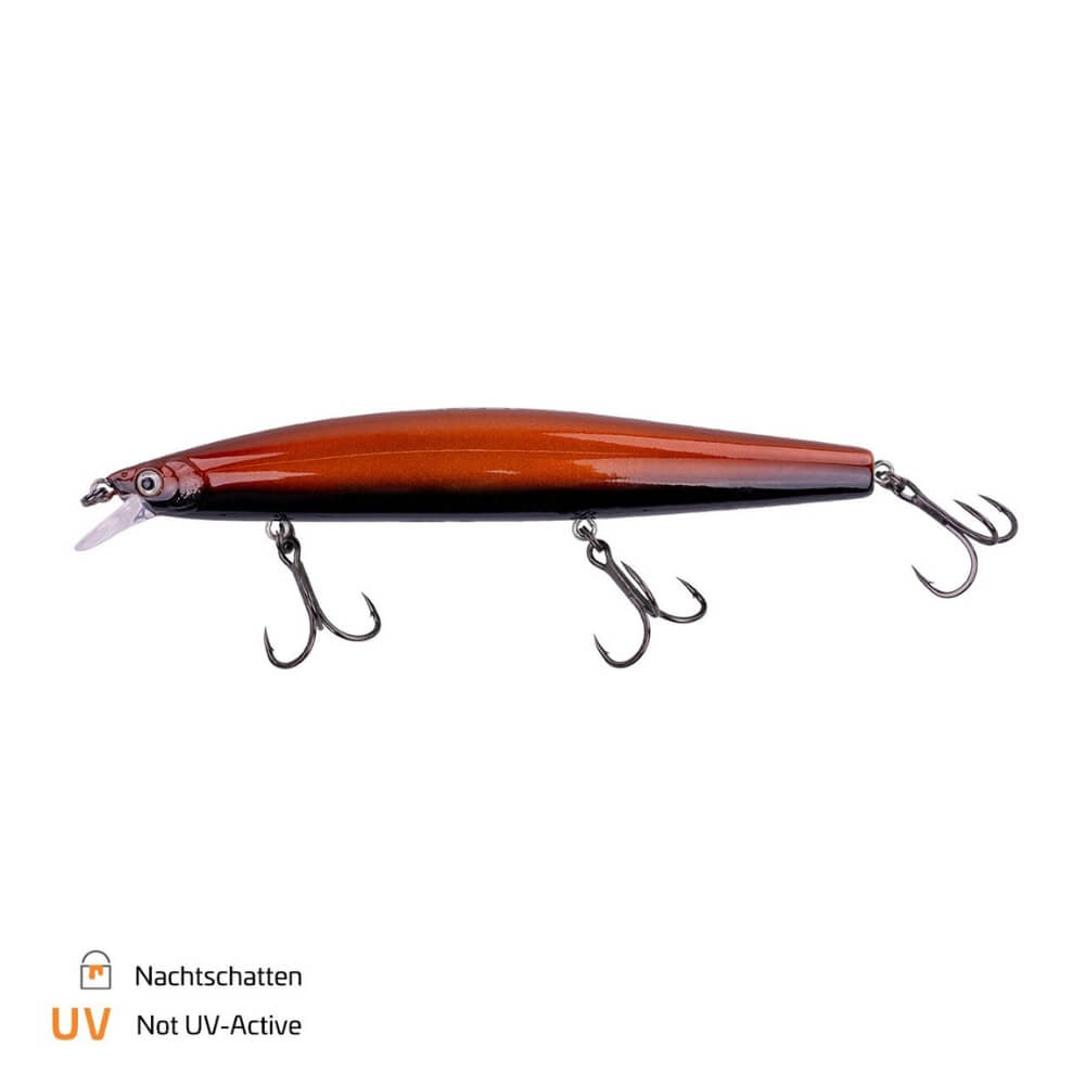 Zeck Hänels ZANDER Läufer 12,5 cm / 22 g Nachtschatten