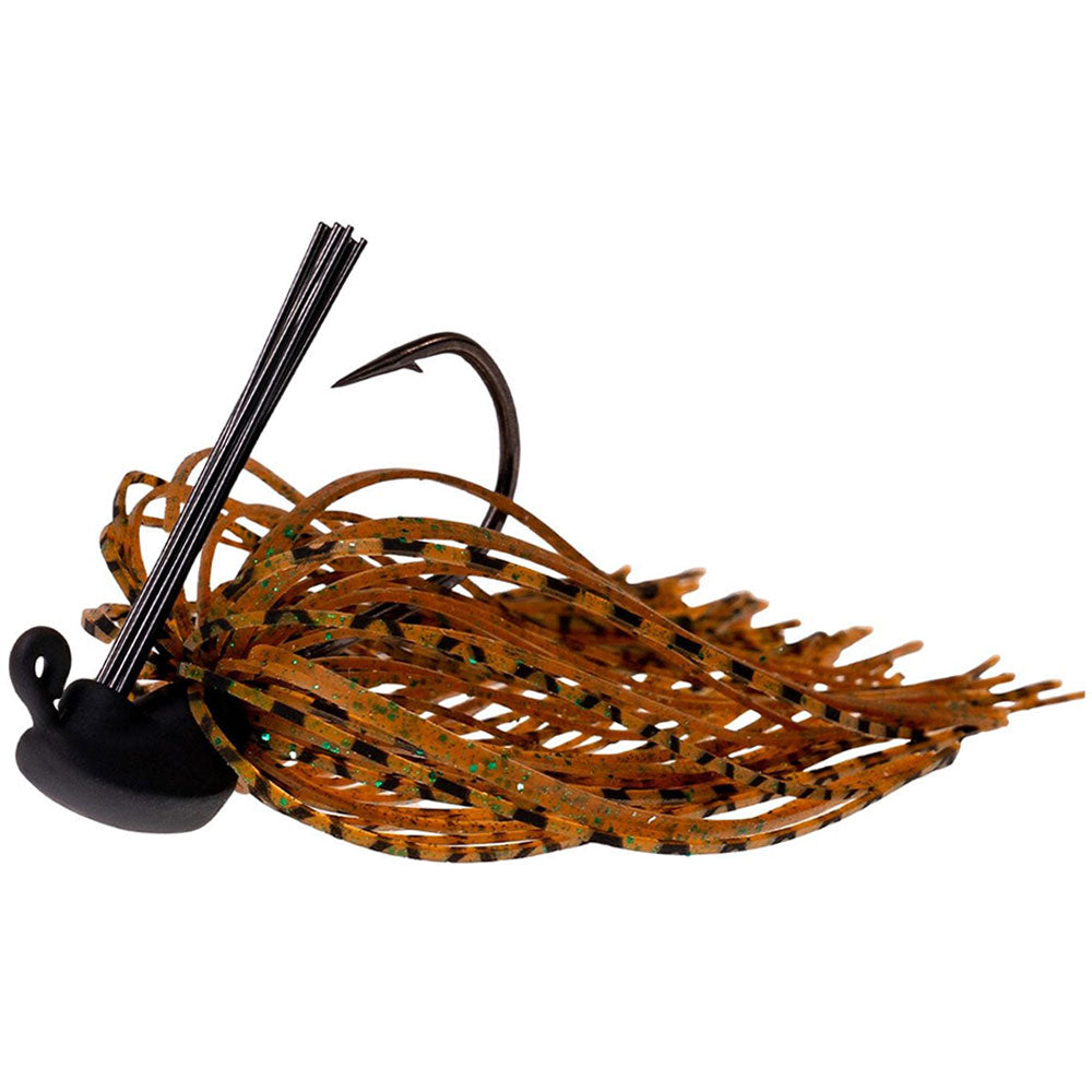 Zeck-Skirted-Jig-Brown 1/0 5 7 10 g 3/0 7 10 14 g