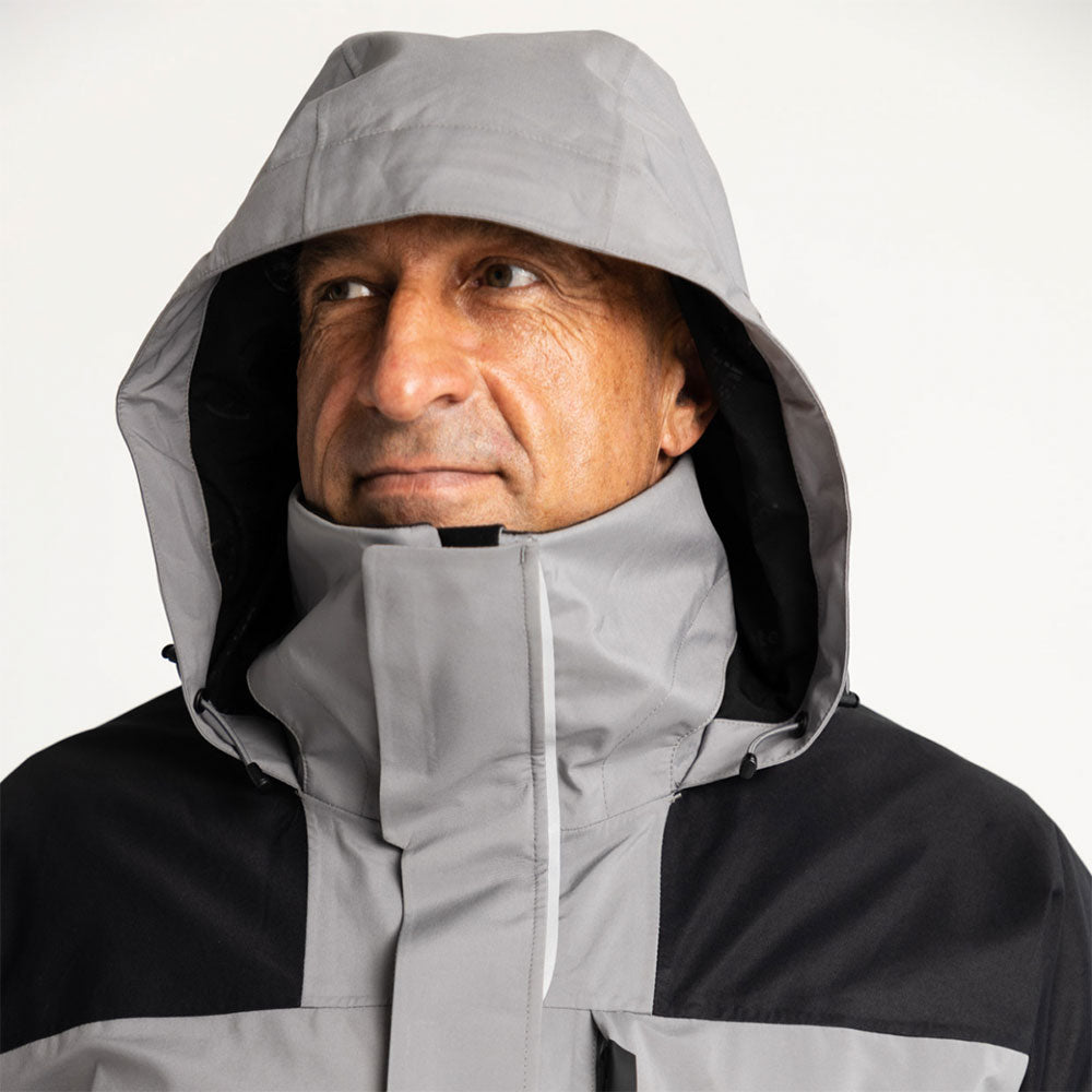 adventer fishing Membranjacke Steel Black M