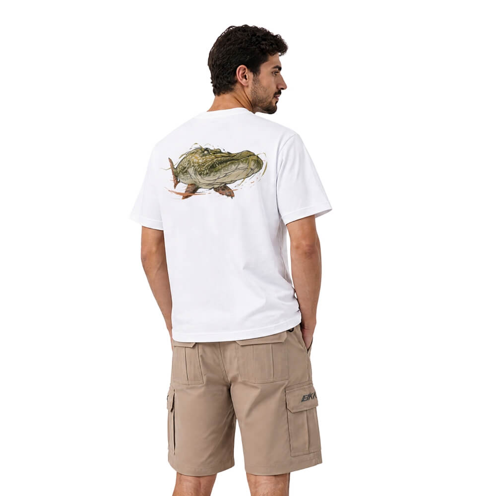 BKK Short Sleeve Casual Shirt Pike (White) bei HechtundBarsch.ch