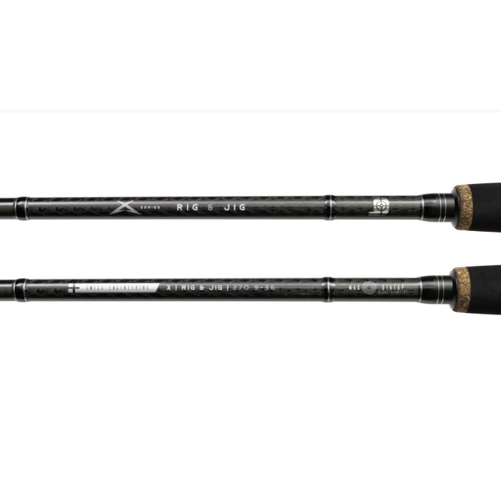 Bullseye X-Series (Spinning) Rig&Jig Blank Logo