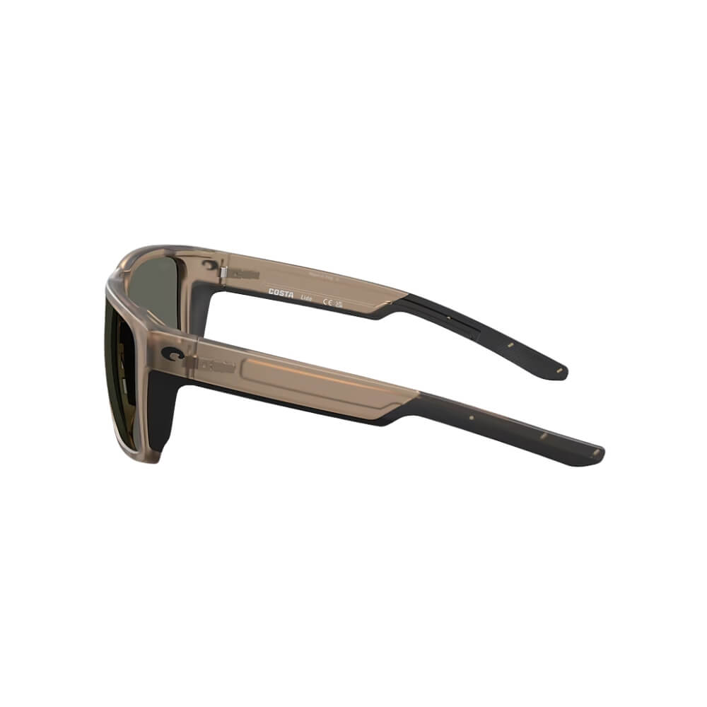 Costa Del Mar Lido 06S9104 580G Polarisationsbrille Matte Brown Smoke / Grey Side