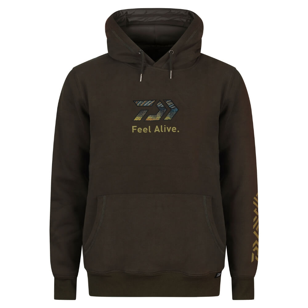 Daiwa D-VEC Hoodie Zander Front