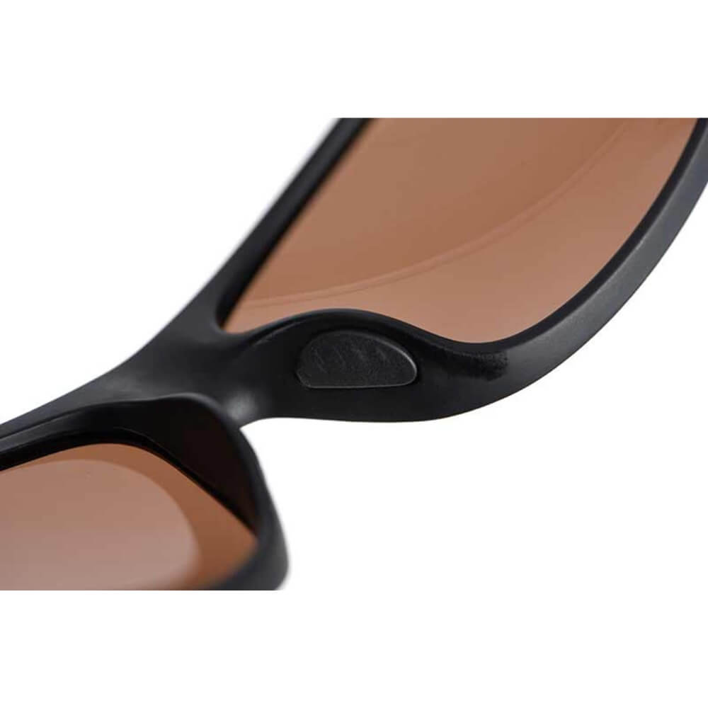 Fox Rage Matt Black Wrap Brown Lens Eyewear Innenseite