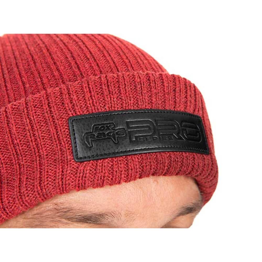 Fox Rage Pro Series Trawler Beanie Detail Logo
