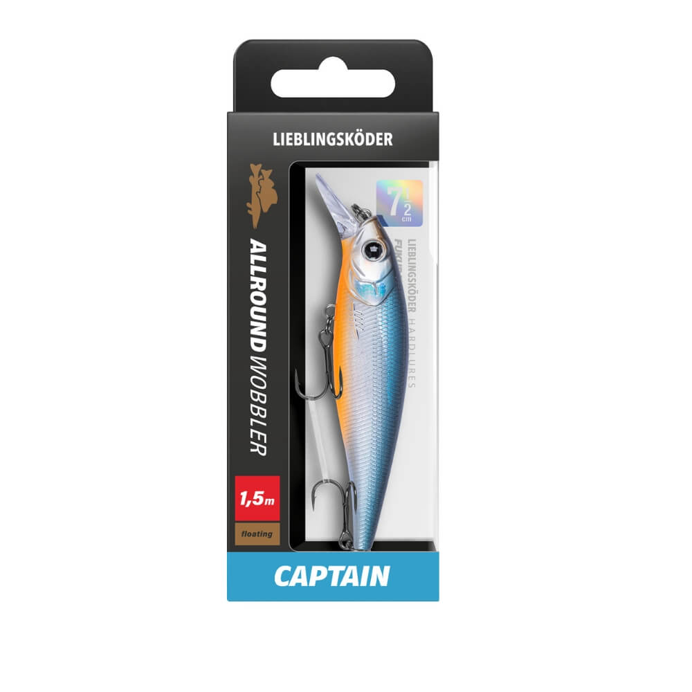 Lieblingsköder Allroundwobbler Captain