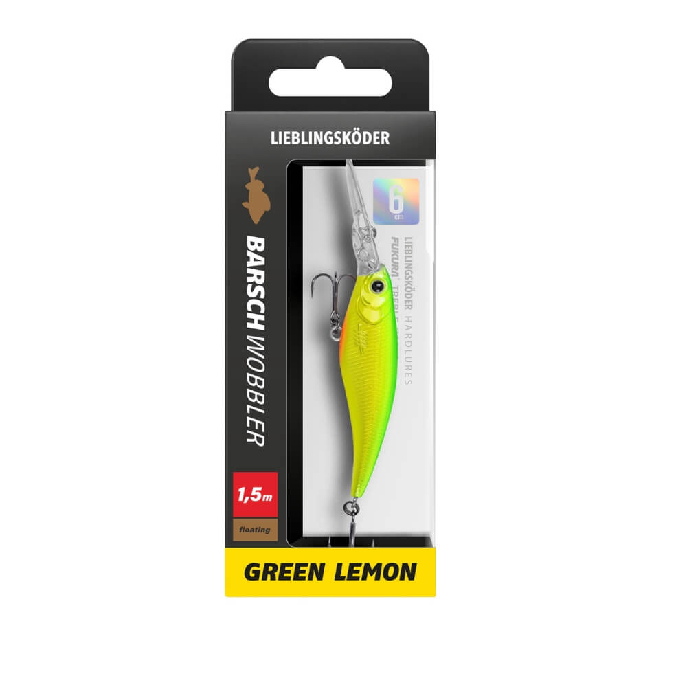 Lieblingsköder Barschwobbler Green Lemon