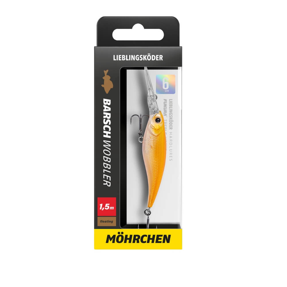 Lieblingsköder Barschwobbler Möhrchen