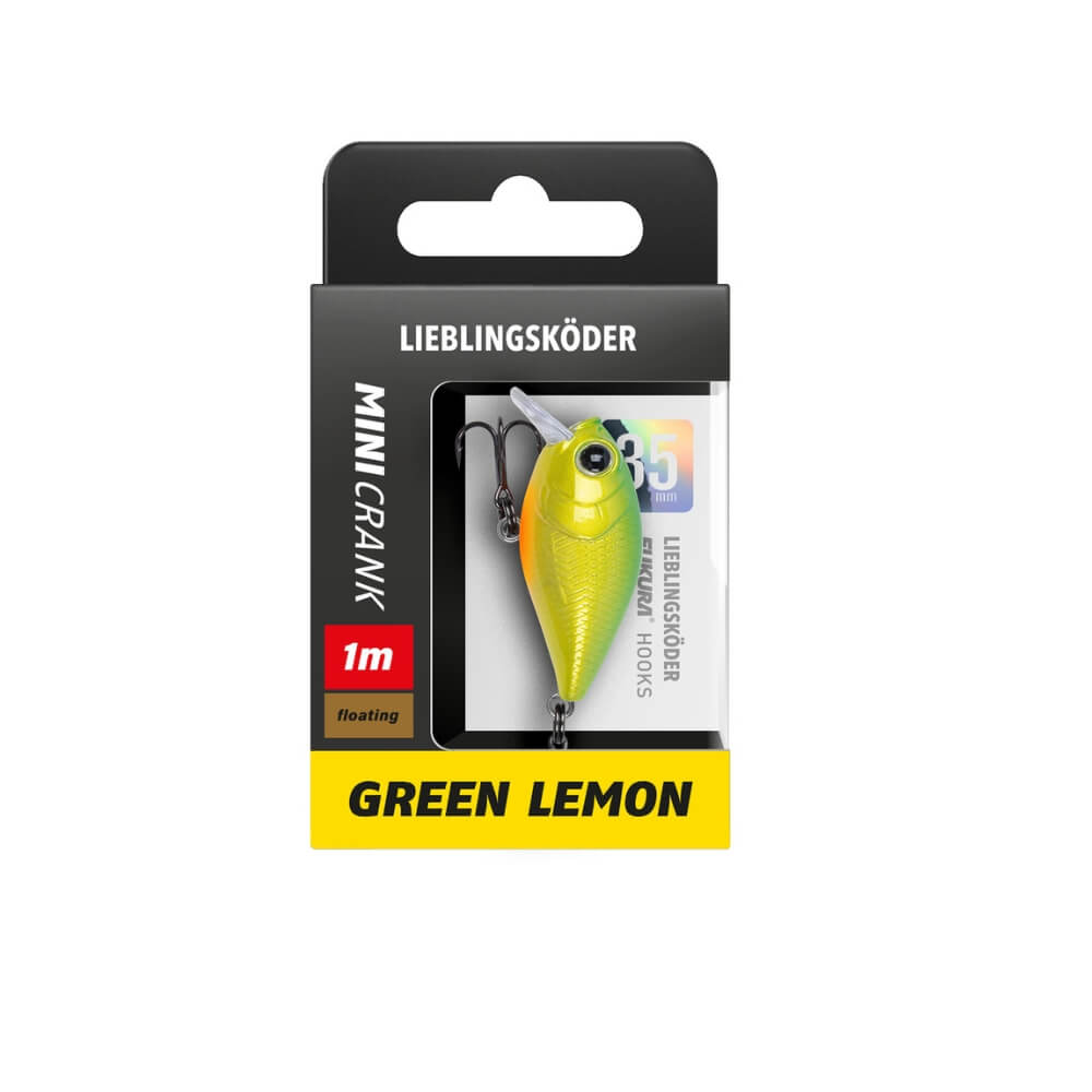 Lieblingsköder Mini Crank Green Lemon