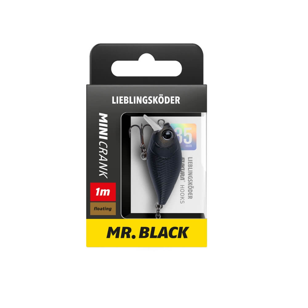 Lieblingsköder Mini Crank Mr. Black