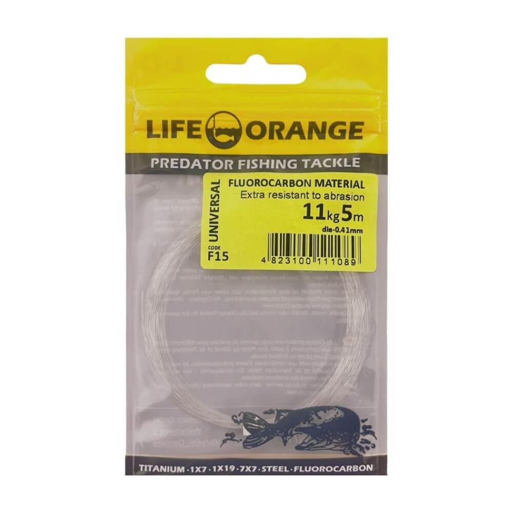 Life Orange Fluorocarbon Material / 5 m