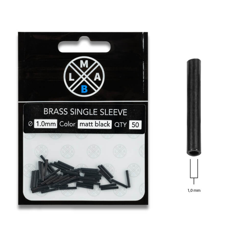 LMAB Klemmhülsen / Brass Single Sleeve 1,0 mm