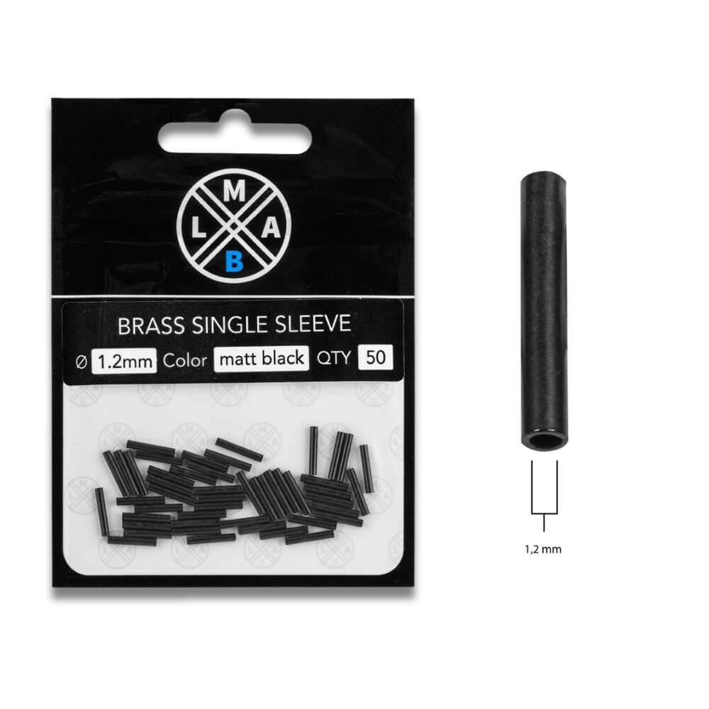 LMAB Klemmhülsen / Brass Single Sleeve 1,2 mm