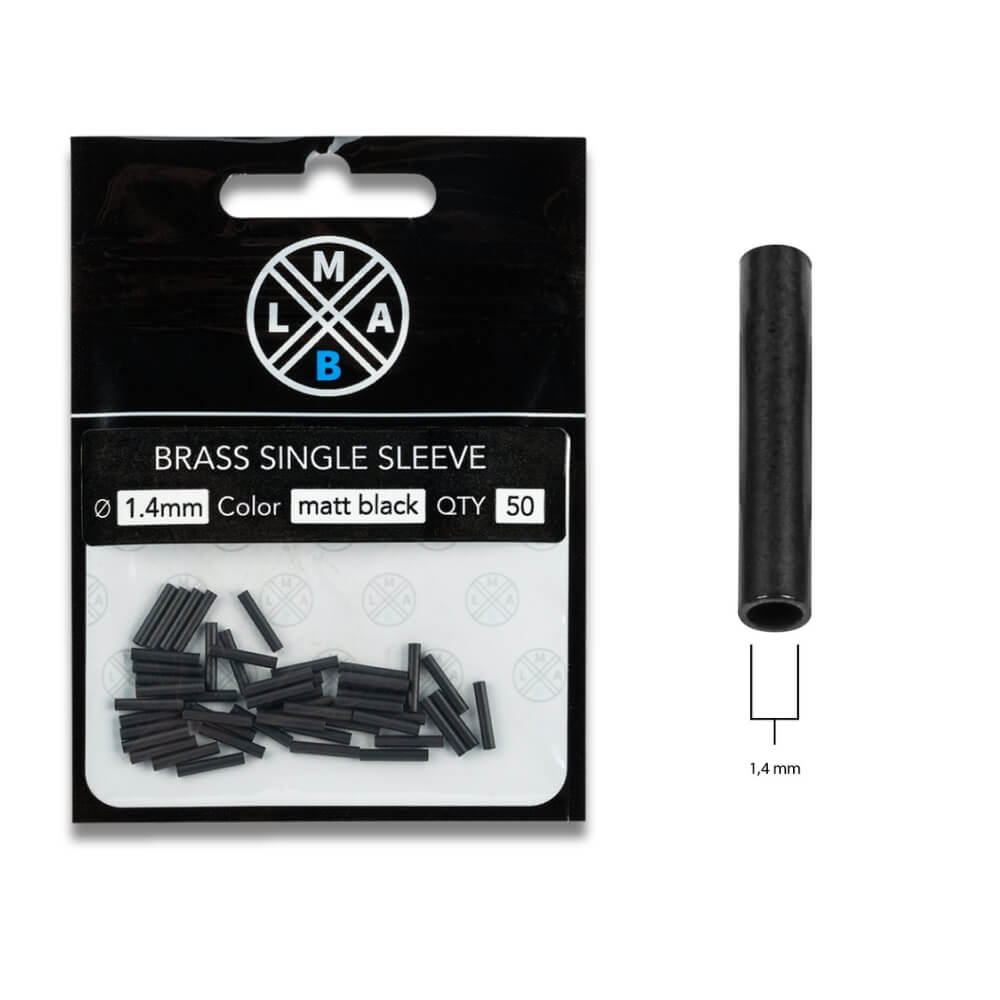 LMAB Klemmhülsen / Brass Single Sleeve 1,4 mm