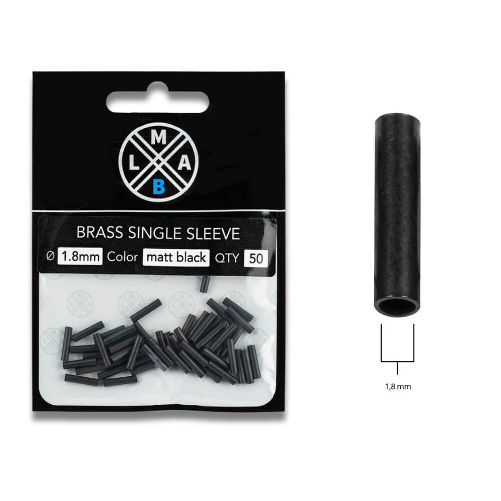 LMAB Klemmhülsen / Brass Single Sleeve 1,8 mm