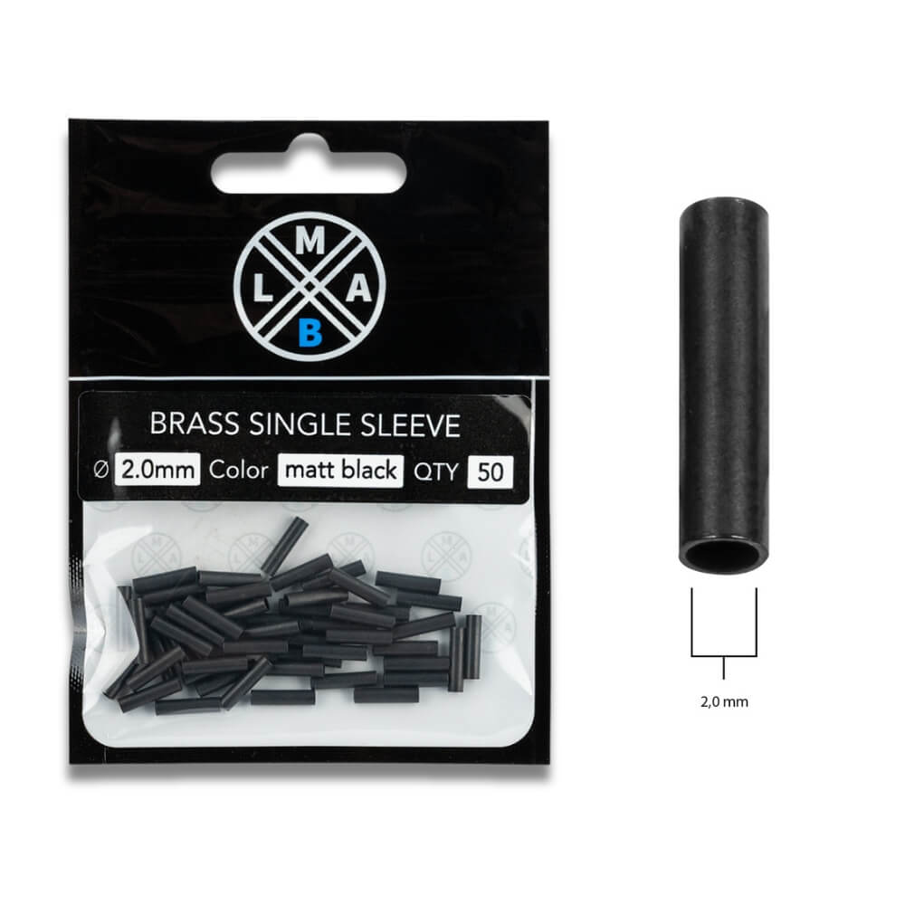 LMAB Klemmhülsen / Brass Single Sleeve 2,0 mm