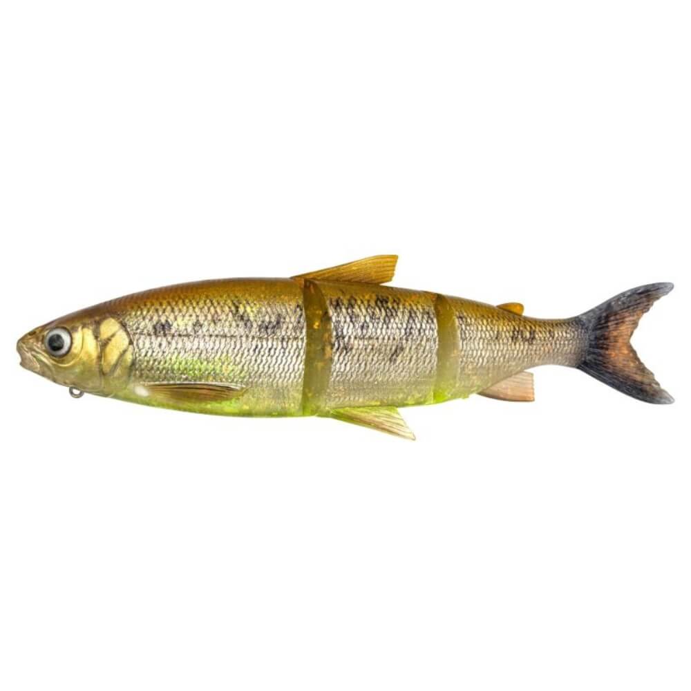 Savage Gear 3D Line Thru Whitefish Brown Chartreuse