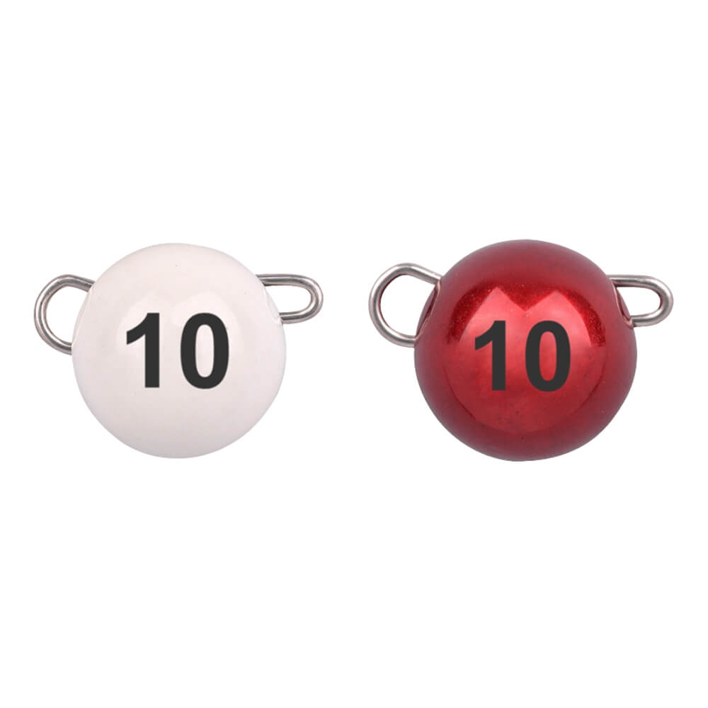 Spro FreeStyle Tungsten Bottom Jig (Weiß / Rot)