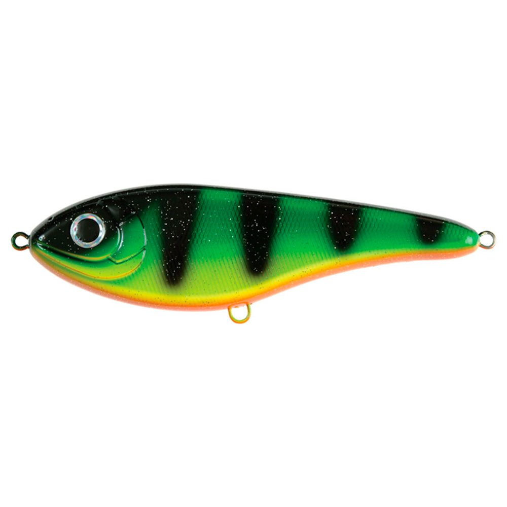 Strike Pro Buster Jerk 15 cm Shallow Fire Tiger
