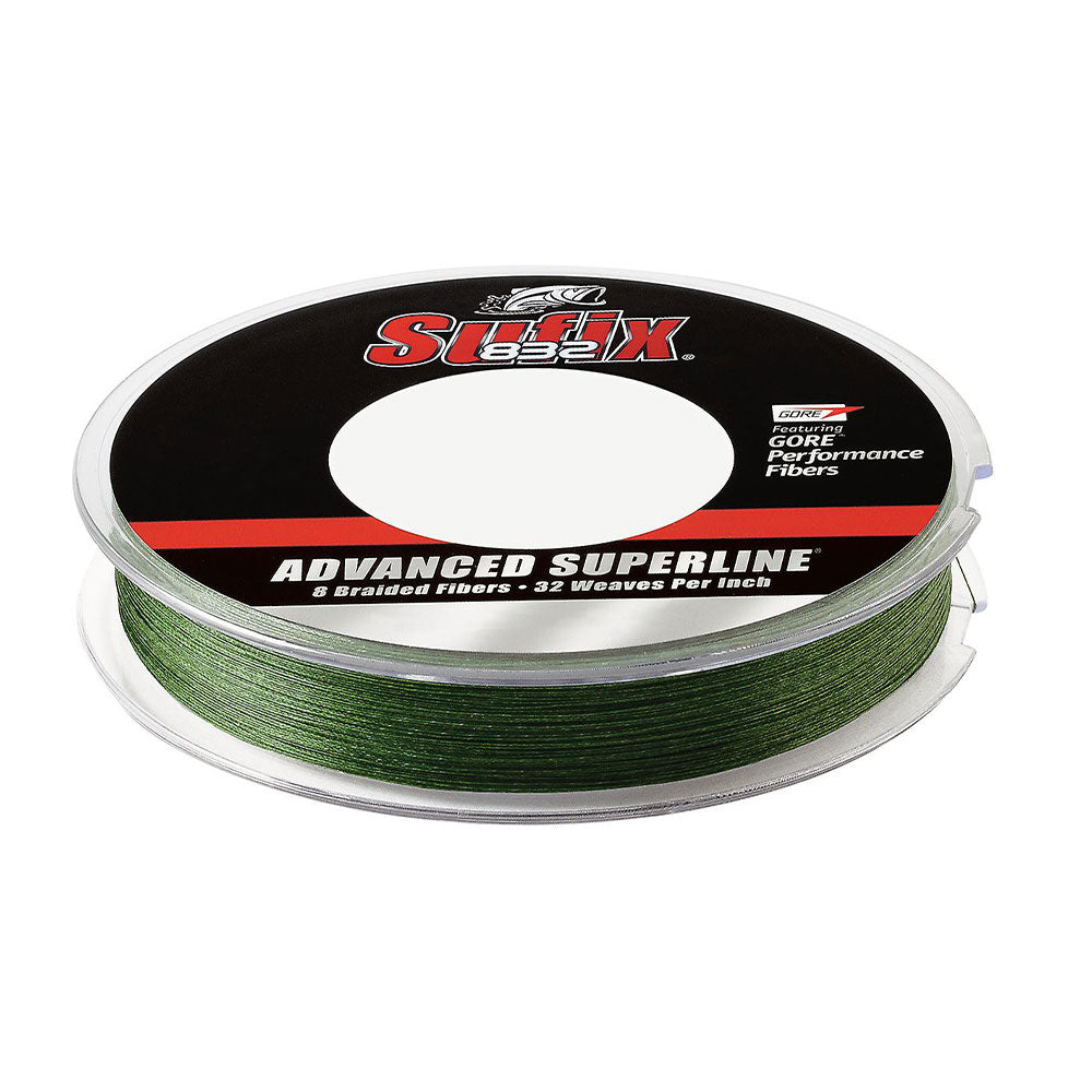Sufix Advanced Superline 832 Low Vis Green 8,20 kg 0,13mm