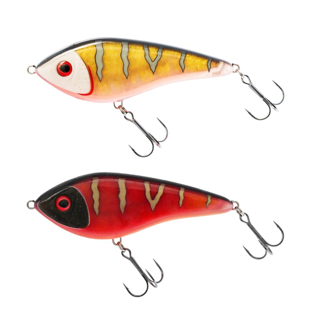 Westin Swim Glidebait Thermochromic Edition 10 cm / 12 cm Gold/Red