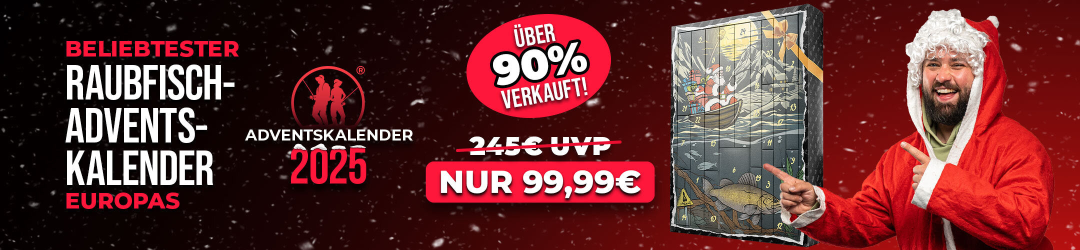 HechtundBarsch.de Angel-Adventskalender perfekt Raubfisch und fast ausverkauft. 