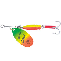Bewertung von Anonym für das Produkt Colonel Classic Fluo Spinner 3 / 7.0 g / Rot-Gelb-Grün