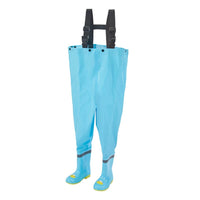 Bewertung von Daniel für das Produkt Kinder PVC Matschhose Blau / 28/29