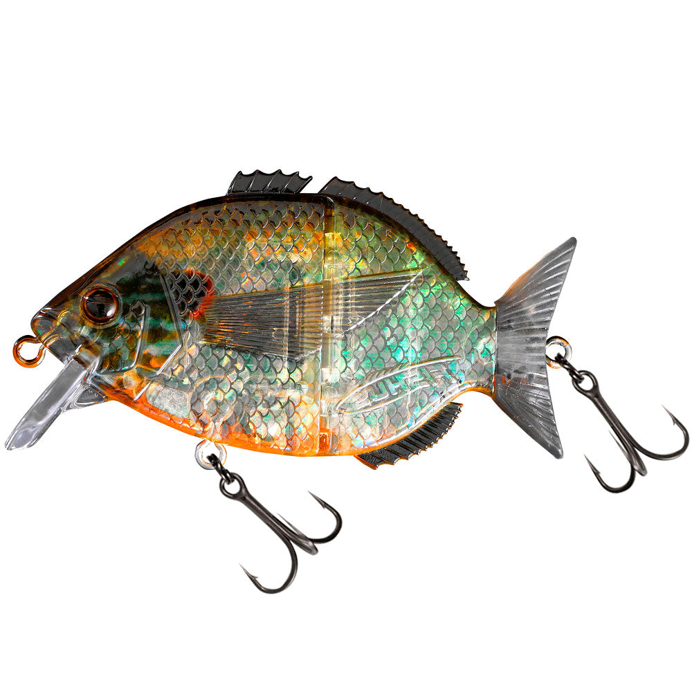Fishus Esparrall 7,6 cm Translucid Pumpkinseed