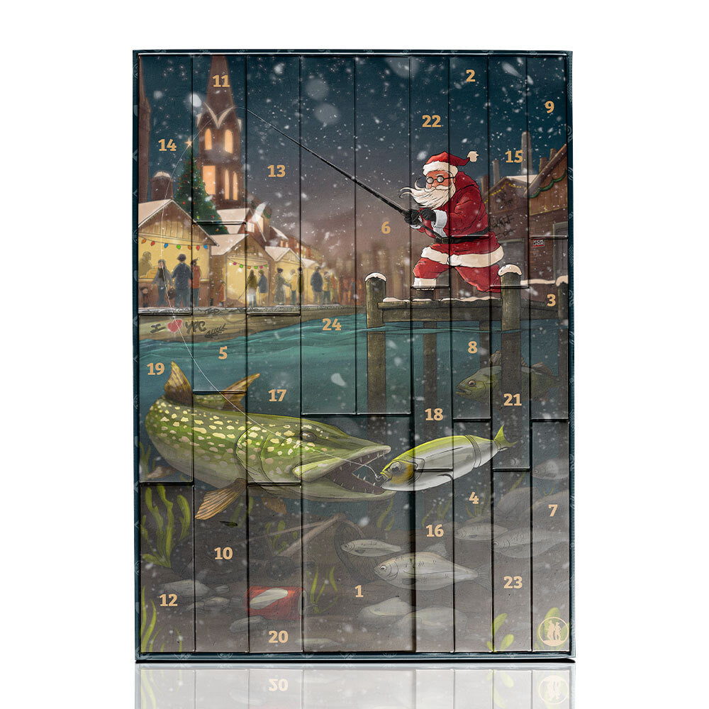 Hecht &amp; Barsch Angel-Adventskalender 2026 bei HechtundBarsch.ch
