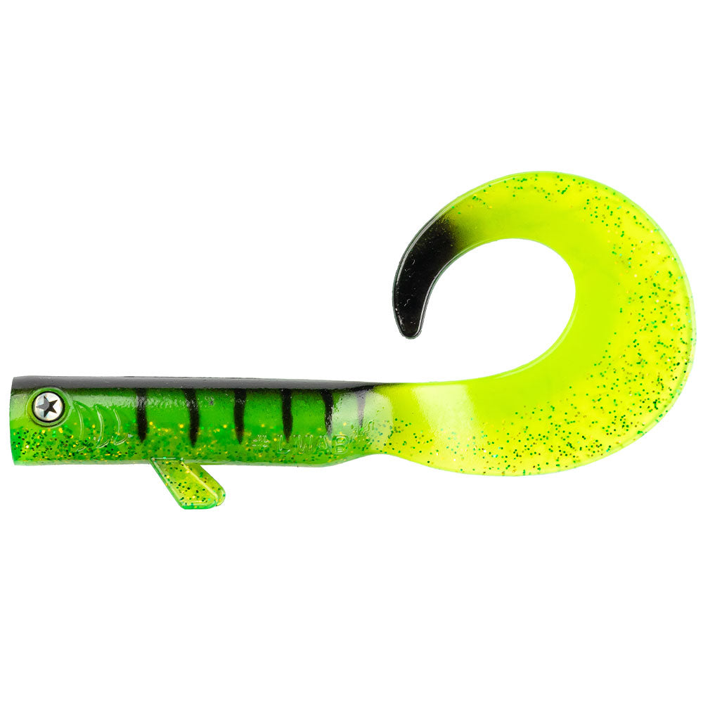 Hecht-Barsch-Lure-Drop-Exklusive-Produkte-LMAB-Drunk-Twister-12-cm-Citrus-Cris