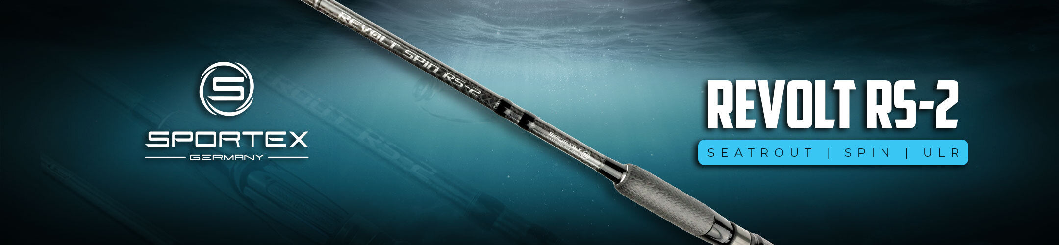 Die Revolt RS-2 sind neue Highend-Spinnruten von Sportex.