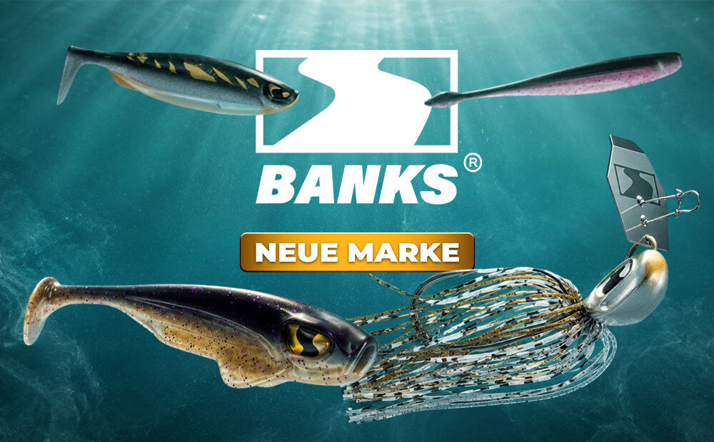 Die neuen Banks Köder von YouTube-Star Brosef, super fängig und jetzt bei uns im Shop erhältlich