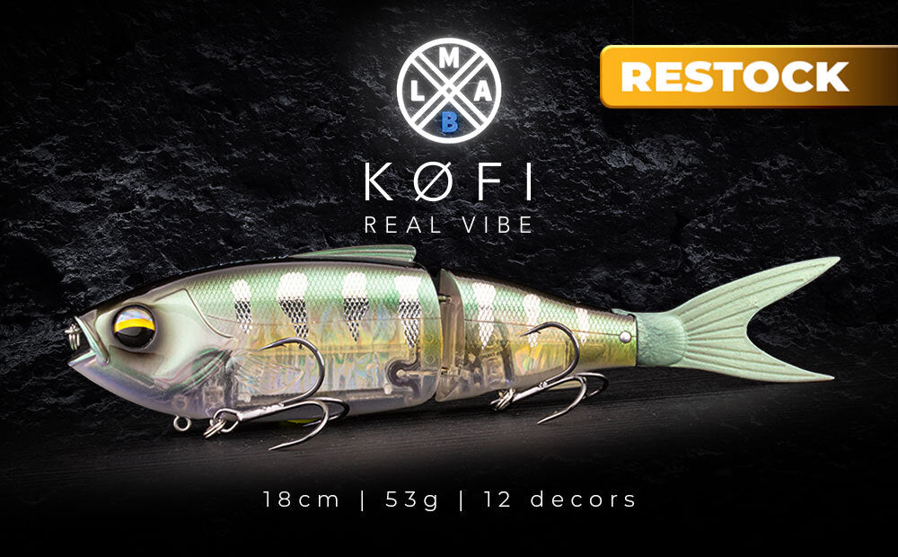 Der erste Swimbait von LMAB - der Real Vibe ist perfekt für große Hechte und Zander.