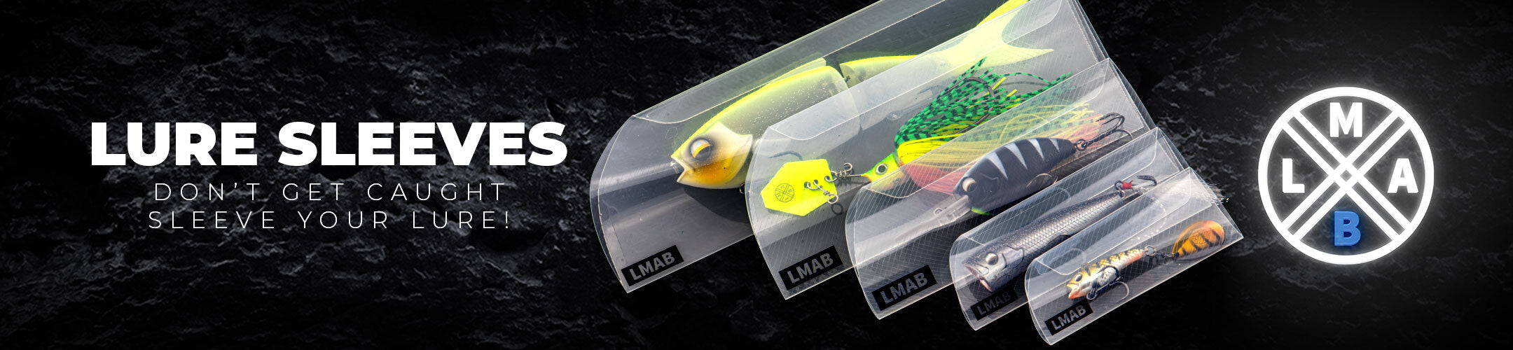 Zum einfachen Verstauen deiner Köder - die neuen Lure Sleeves von LMAB.