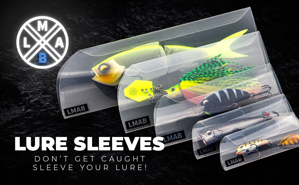 Zum einfachen Verstauen deiner Köder - die neuen Lure Sleeves von LMAB.