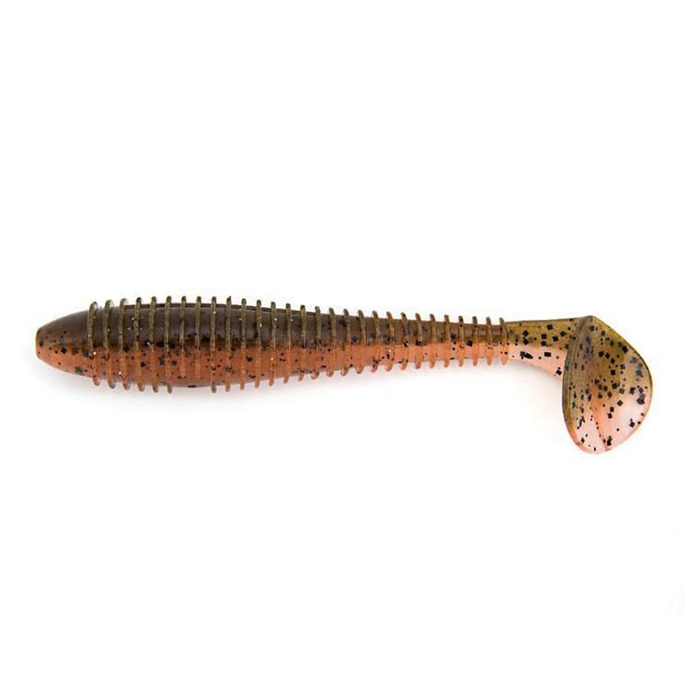 Keitech FAT Swing Impact 3,3 8,2 cm Green Pumpkin Fire