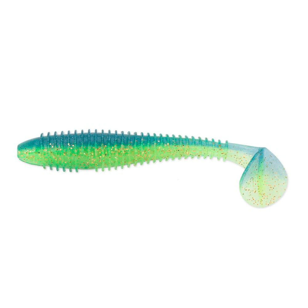 Keitech FAT Swing Impact 3,3 8,2 cm Lime Blue