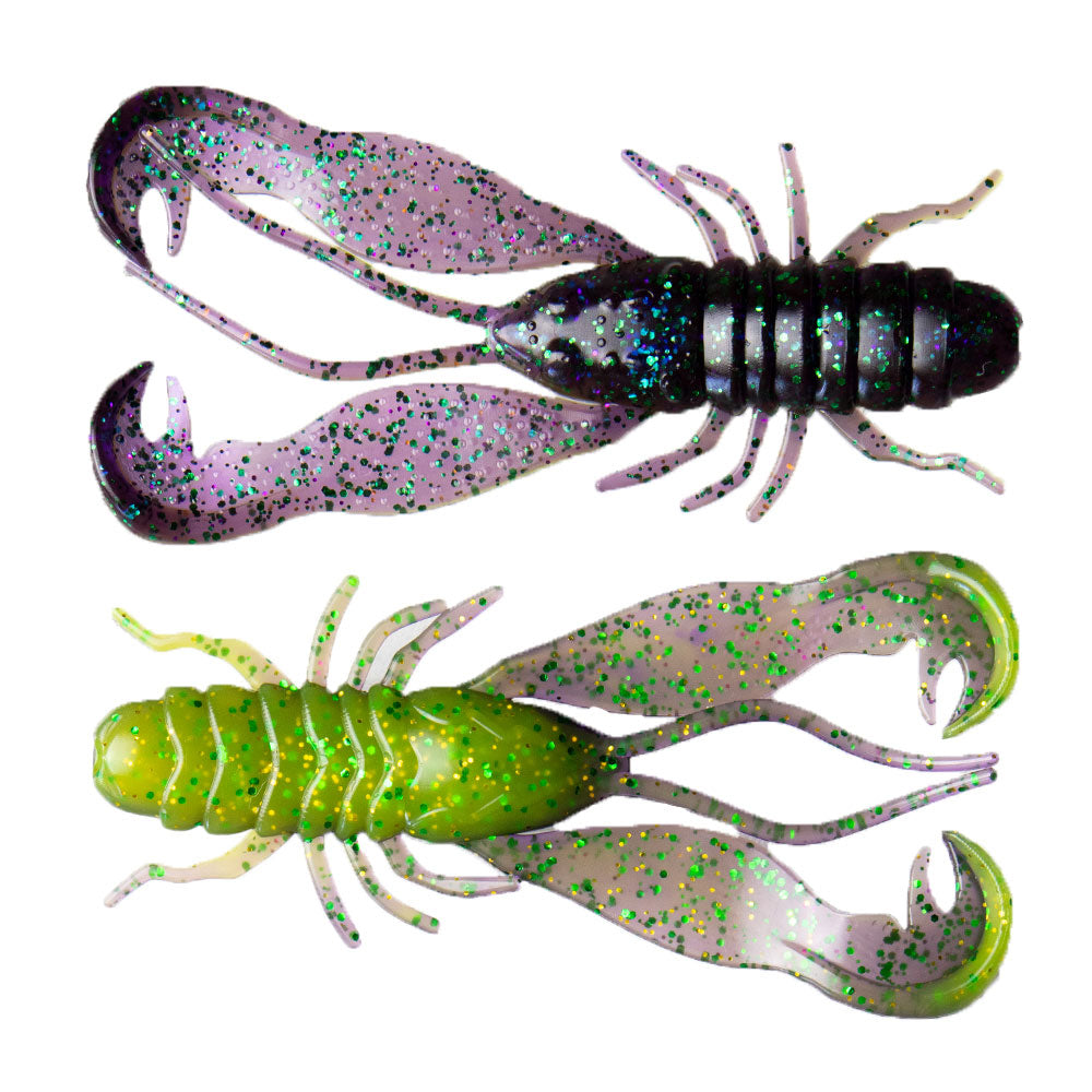 LMAB Finesse Filet Craw 4 cm Purple Rave