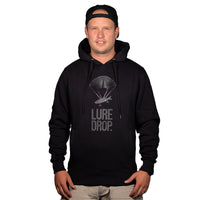 Bewertung von Heike R für das Produkt LURE DROP Hoodie "Logo" All Black S