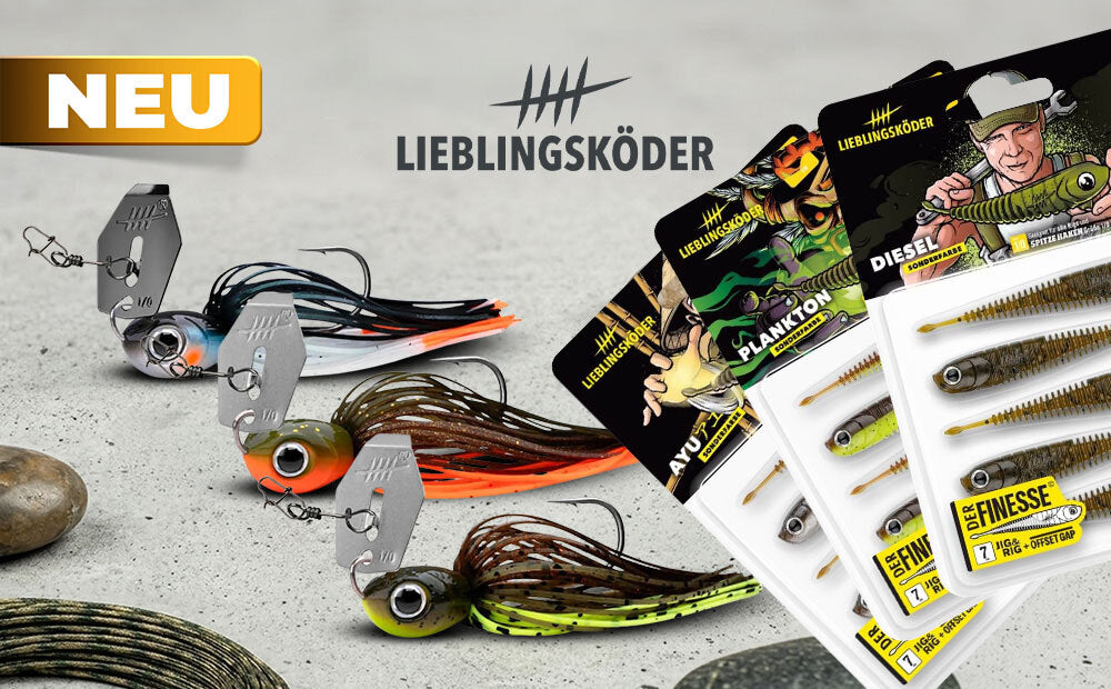 Der erste Bladed Jig und Pintail von Lieblingsköder - Blademaster & der Finesse.